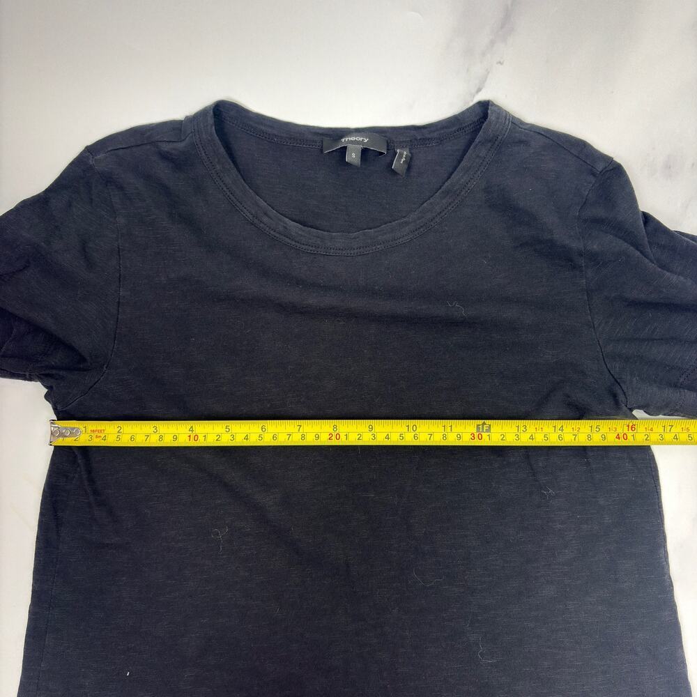 Theory Classic Crewneck Tee – Women’s Size Small – Black – - Picture 7 of 8